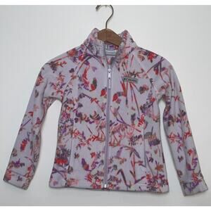 Columbia Youth Fleece in Floral - Size S (7/8) - So Cute!